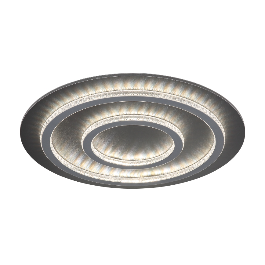 Globo - LED prigušivo stropno svjetlo LED/60W/230V 3000-6500K pr. 55 cm antracit + daljinski upravljač