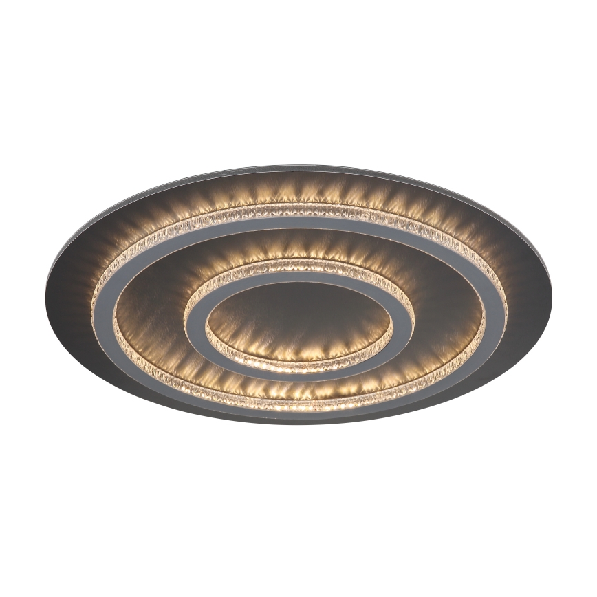Globo - LED prigušivo stropno svjetlo LED/60W/230V 3000-6500K pr. 55 cm antracit + daljinski upravljač
