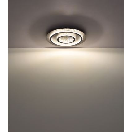 Globo - LED prigušivo stropno svjetlo LED/60W/230V 3000-6500K pr. 55 cm antracit + daljinski upravljač