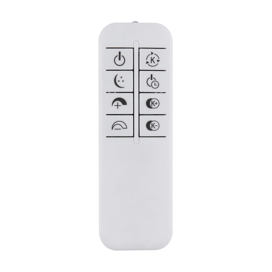 Globo - LED stropno svjetlo s prigušivanjem LED/60 W/230 V 3000–6500 K Ø 55 cm crno + daljinsko upravljanje