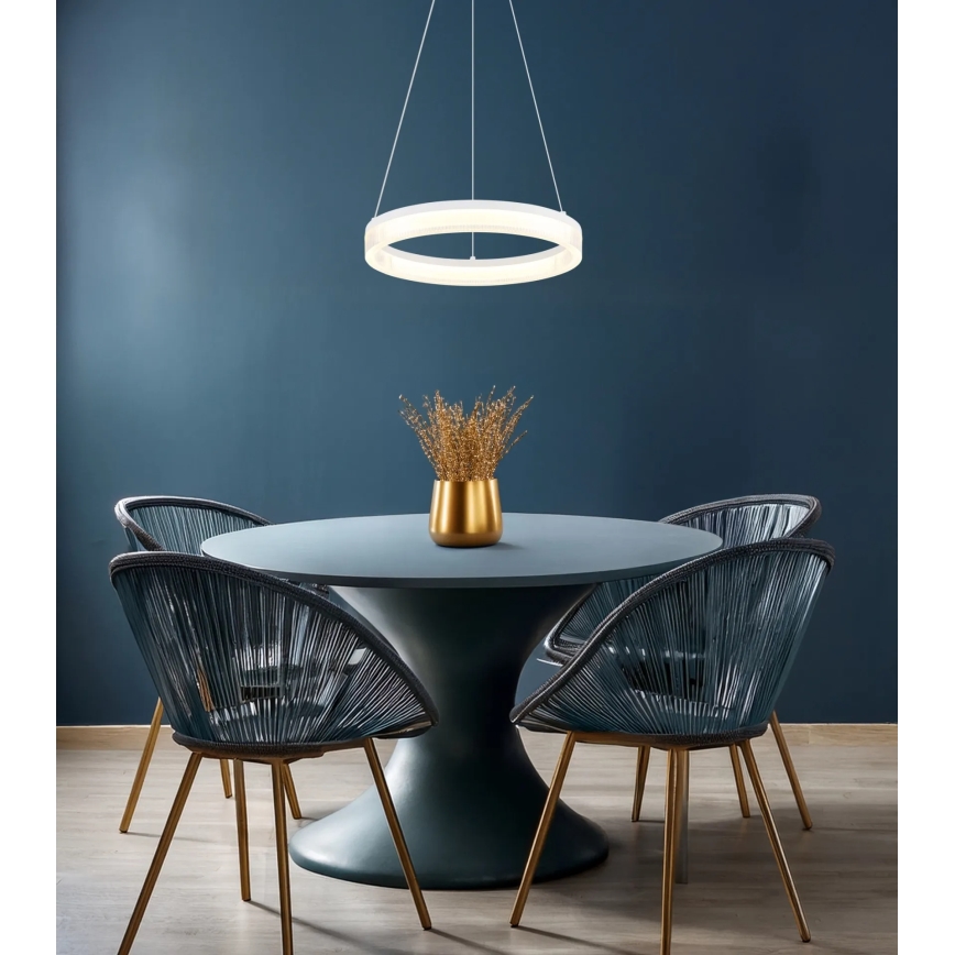 Globo - LED luster na sajli LED/16W/230V 3000K