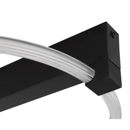 Globo - LED stropna svjetiljka LED/15W/230V 3000K 41,5x38 cm crna