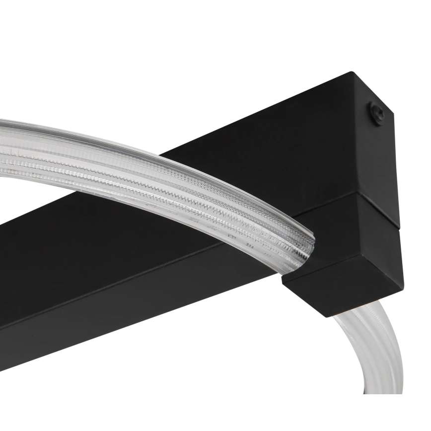 Globo - LED stropna svjetiljka LED/15W/230V 3000K 41,5x38 cm crna