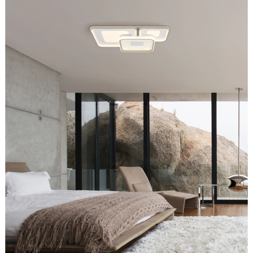 Globo - LED prigušivo stropno svjetlo LED/55W/230V 2700-6000K 65x45,5 cm + daljinski upravljač
