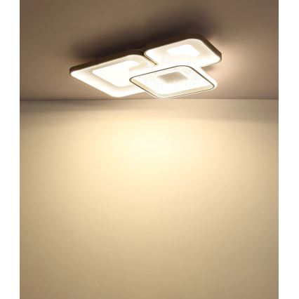 Globo - LED prigušivo stropno svjetlo LED/55W/230V 2700-6000K 65x45,5 cm + daljinski upravljač
