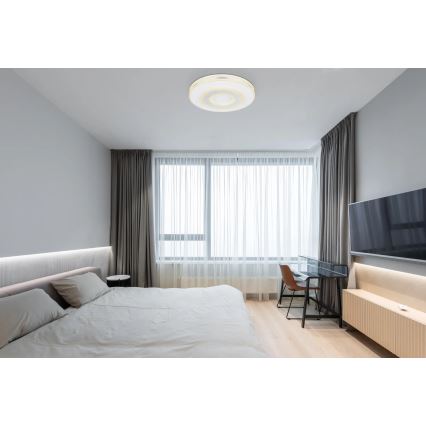 Globo - LED stropna svjetiljka s mogućnošću prigušivanja LED/48W/230V 2700-6000K promjera 42 cm + daljinski upravljač
