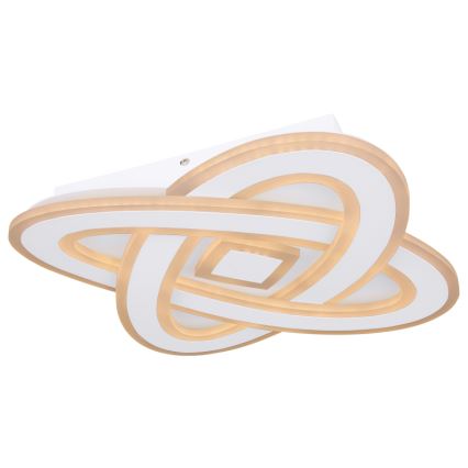 Globo - LED Prigušiva stropna svjetiljka LED/36W/230V 3000-6000K pr. 50 cm bijela + daljinski upravljač