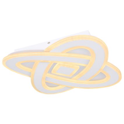 Globo - LED Prigušiva stropna svjetiljka LED/36W/230V 3000-6000K pr. 50 cm bijela + daljinski upravljač
