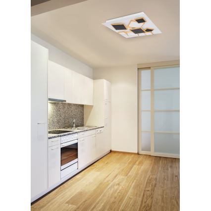 Globo - LED Prigušiva stropna svjetiljka LED/50W/230V 3000-6000K + daljinski upravljač