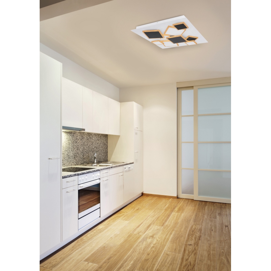 Globo - LED Prigušiva stropna svjetiljka LED/50W/230V 3000-6000K + daljinski upravljač