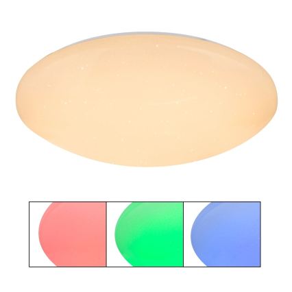 Globo - LED RGB stropno svjetlo s prigušivanjem LED/48W/230V + LED/10W 2700-6500K Ø 50 cm + daljinski upravljač