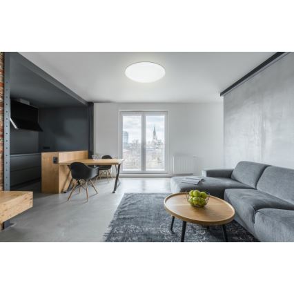 Globo - LED RGB Prigušiva svjetiljka LED/60W/230V + LED/10W/230V + daljinski upravljač