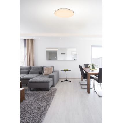 Globo - LED Prigušiva stropna svjetiljka LED/48W/230V 3000-6400K + daljinski upravljač