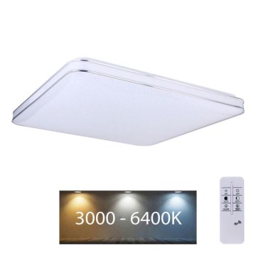 Globo 48406-48 - LED Prigušiva stropna svjetiljka LASSY LED/48W/230V + daljinsko upravljanje
