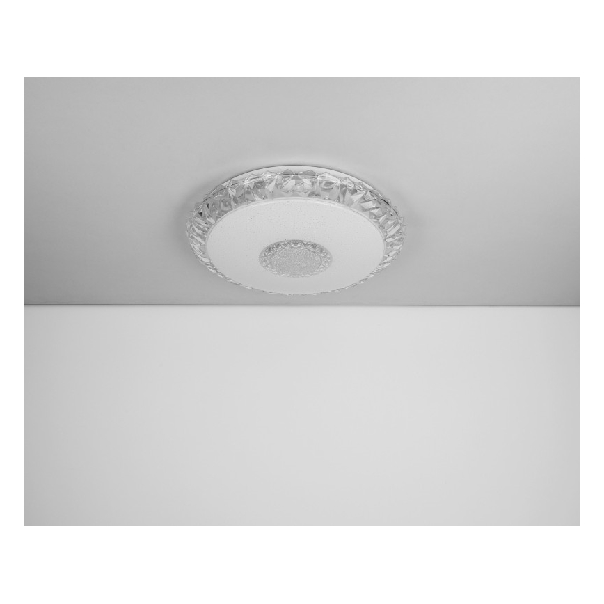 Globo - LED Prigušiva stropna svjetiljka LED/40W/230V 2700-6500K pr. 50 cm Wi-Fi Tuya + daljinski upravljač