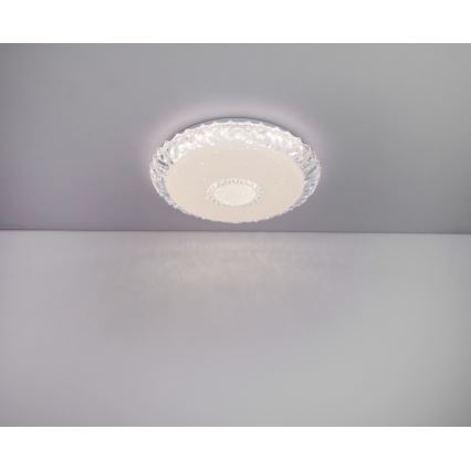 Globo - LED Prigušiva stropna svjetiljka LED/40W/230V 2700-6500K pr. 50 cm Wi-Fi Tuya + daljinski upravljač