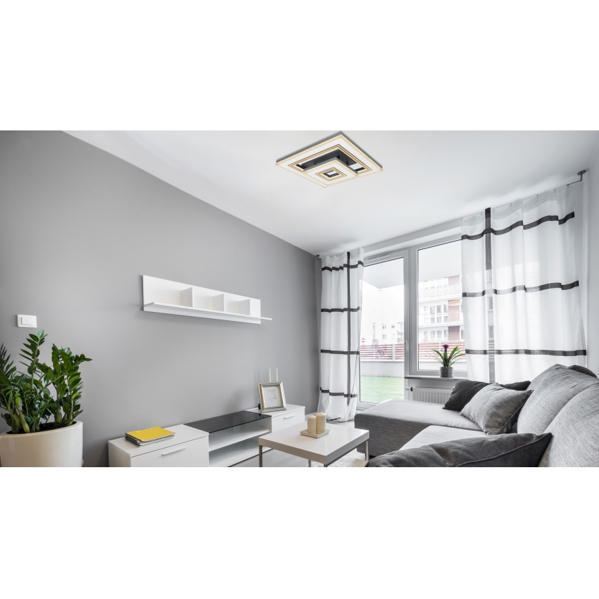 Globo - LED Prigušiva stropna svjetiljka LED/50W/230V 2700-6000K + daljinski upravljač