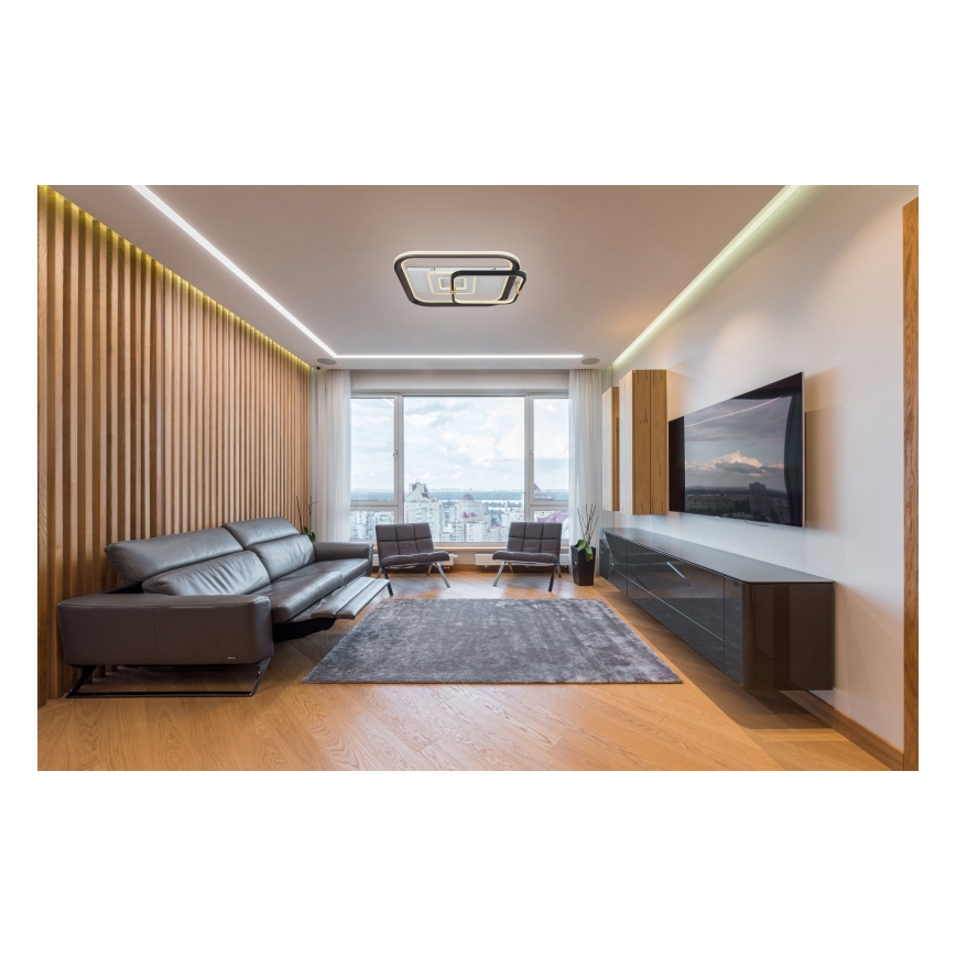 Globo 48459-48 - LED stropno svjetlo s mogućnošću prigušivanja ANI LED/48W/230V 2700-6000K 48x52 cm + daljinski upravljač