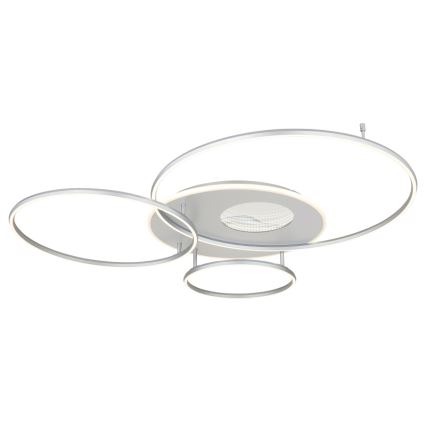 Globo - LED Prigušiva stropna svjetiljka LED/70W/230V 2700-6500K mat krom + daljinski upravljač