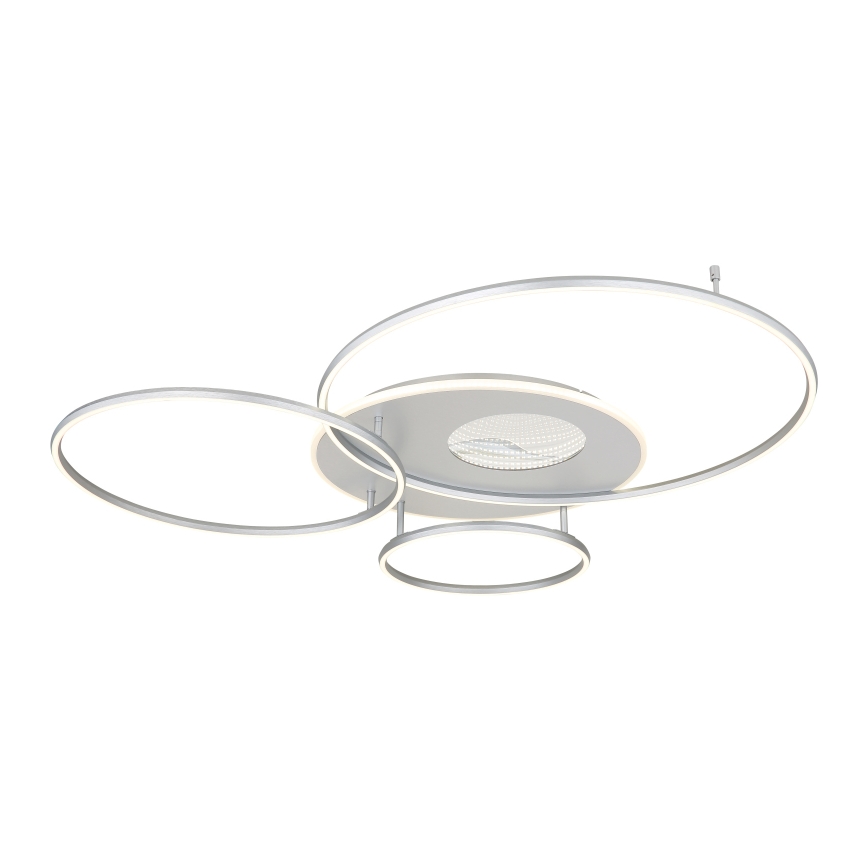Globo - LED Prigušiva stropna svjetiljka LED/70W/230V 2700-6500K mat krom + daljinski upravljač