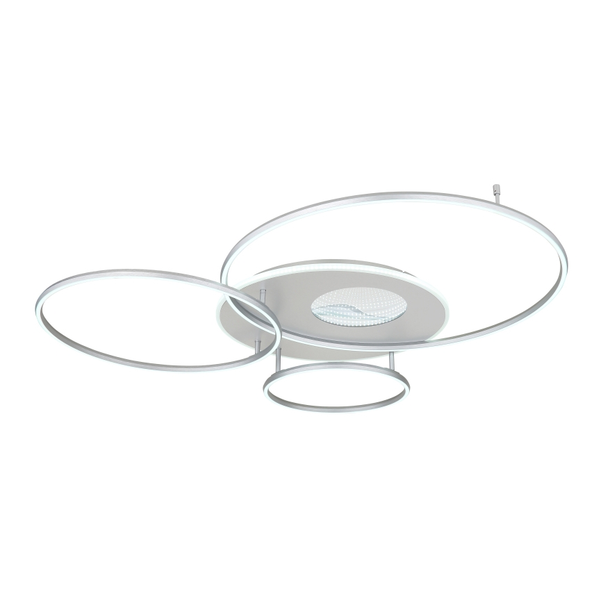 Globo - LED Prigušiva stropna svjetiljka LED/70W/230V 2700-6500K mat krom + daljinski upravljač
