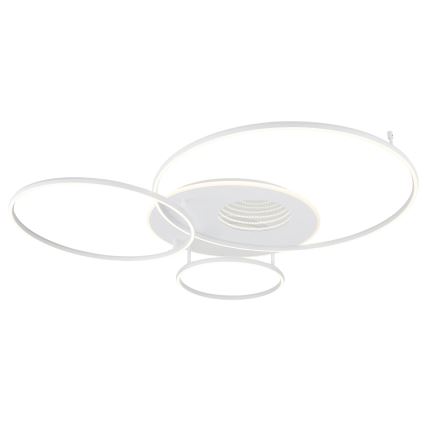 Globo - LED stropno svjetlo s mogućnošću prigušivanja LED/70W/230V 2700-6500K 105x26,5 cm bijela + daljinski upravljač