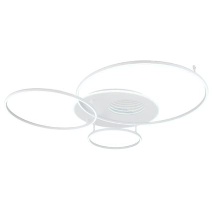 Globo - LED stropno svjetlo s mogućnošću prigušivanja LED/70W/230V 2700-6500K 105x26,5 cm bijela + daljinski upravljač