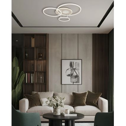 Globo - LED stropna svjetiljka s mogućnošću prigušivanja LED/40W/230V 2700-6500K 70x80,7 cm + daljinski upravljač