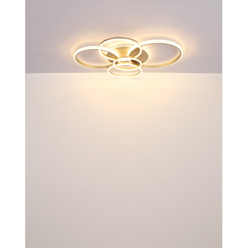 Globo - LED Stropna svjetiljka LED/70W/230V 3000K 88x110 cm bež