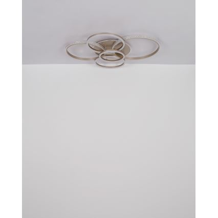 Globo - LED Stropna svjetiljka LED/70W/230V 3000K 88x110 cm bež