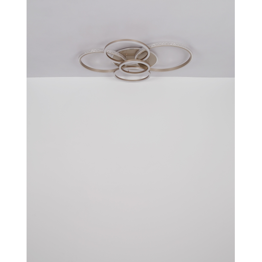 Globo - LED Stropna svjetiljka LED/70W/230V 3000K 88x110 cm bež