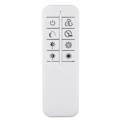 Globo - prigušiva LED stropna svjetiljka LED/42W/230V 2700-6500K 19,6x96 cm crna + daljinski upravljač