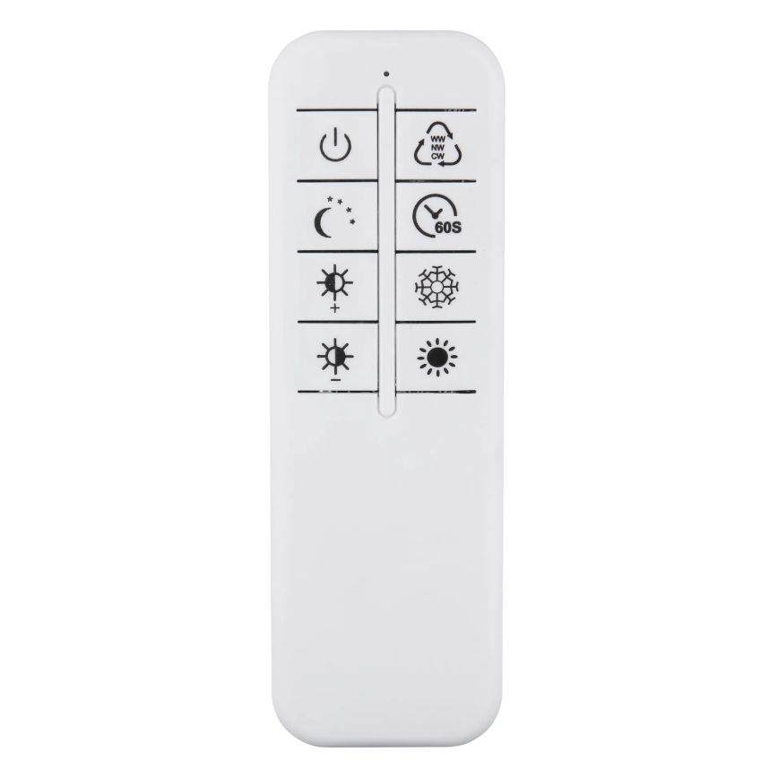 Globo - prigušiva LED stropna svjetiljka LED/42W/230V 2700-6500K 19,6x96 cm crna + daljinski upravljač