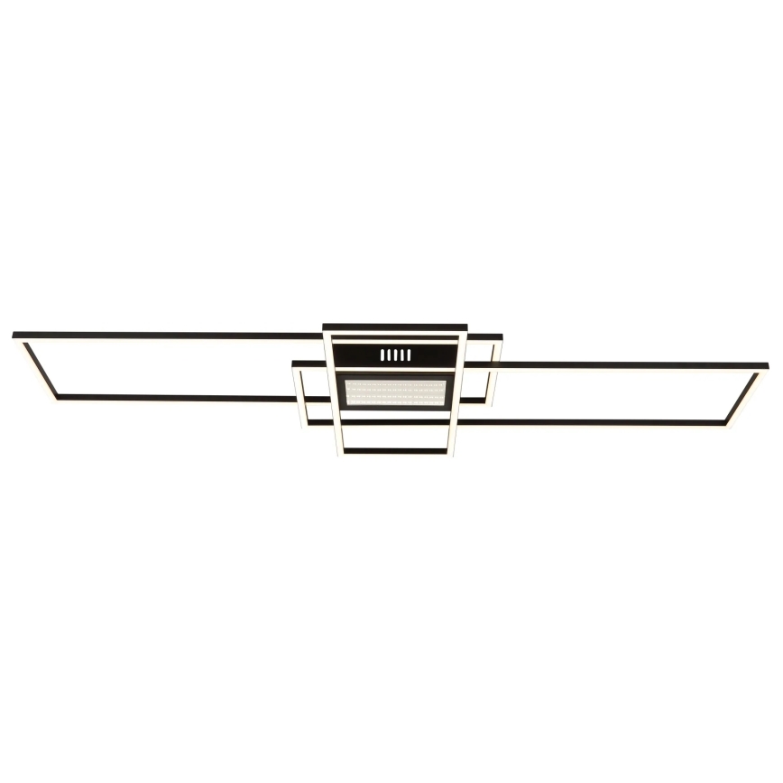 Globo - prigušivo LED stropno svjetlo LED/60W/230V 2700-6500K 42x110,8 cm crno + daljinski upravljač