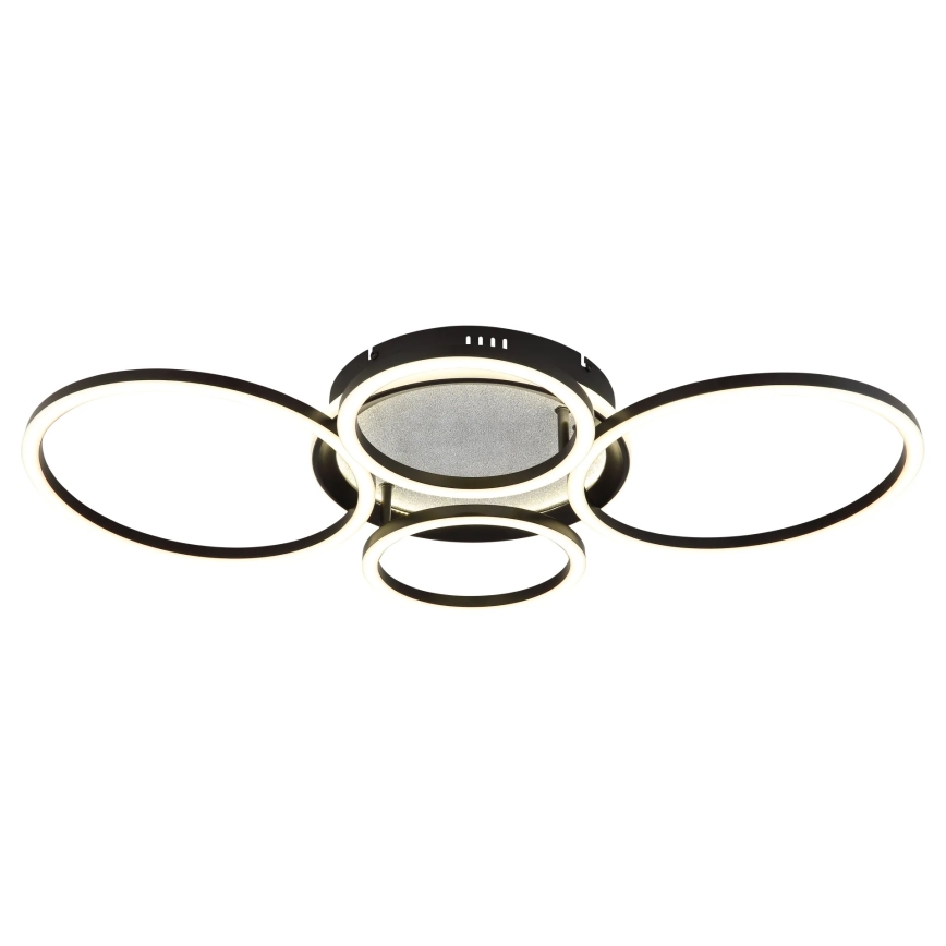 Globo - LED Stropna svjetiljka LED/40W/230V 4000K 72x52 cm crna