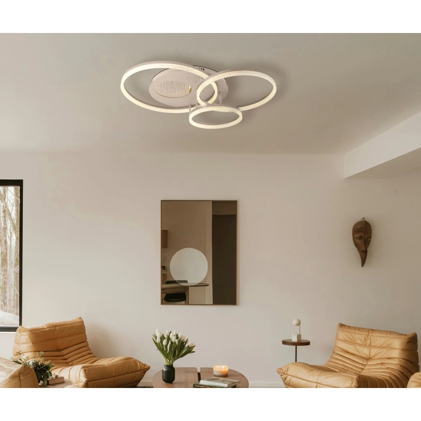 Globo - LED stropna svjetiljka LED/40W/230V 3000K 78x60 cm bež