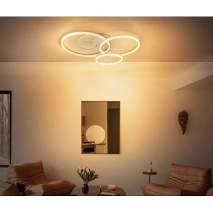 Globo - LED stropna svjetiljka LED/40W/230V 3000K 78x60 cm bež