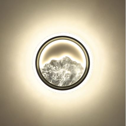 Globo - LED stropna svjetiljka LED/28W/230V 3000/4200/6000K promjer 39,5 cm srebrna