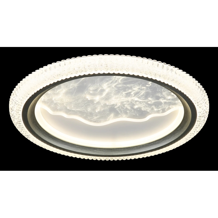 Globo - LED stropna svjetiljka LED/28W/230V 3000/4200/6000K promjer 39,5 cm srebrna