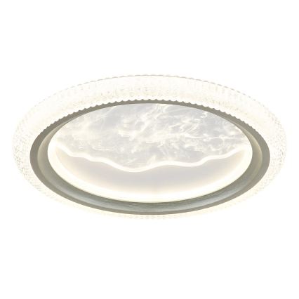 Globo - LED stropna svjetiljka LED/28W/230V 3000/4200/6000K promjer 39,5 cm srebrna