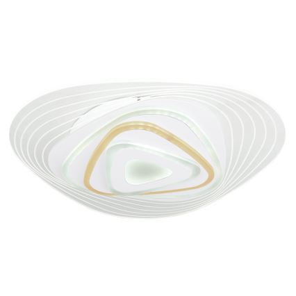 Globo - LED Prigušiva stropna svjetiljka LED/40W/230V 3000-6500K 50,2x48,8 cm Wi-Fi Tuya + daljinski upravljač