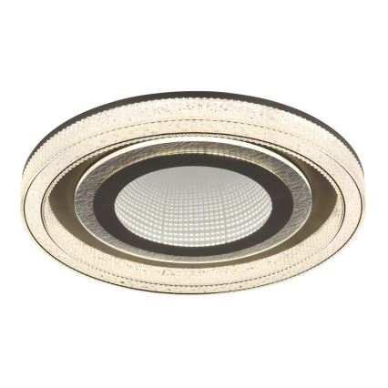 Globo - LED Prigušiva stropna svjetiljka LED/48W/230V 2700-6000K pr. 48 cm antracit + daljinski upravljač