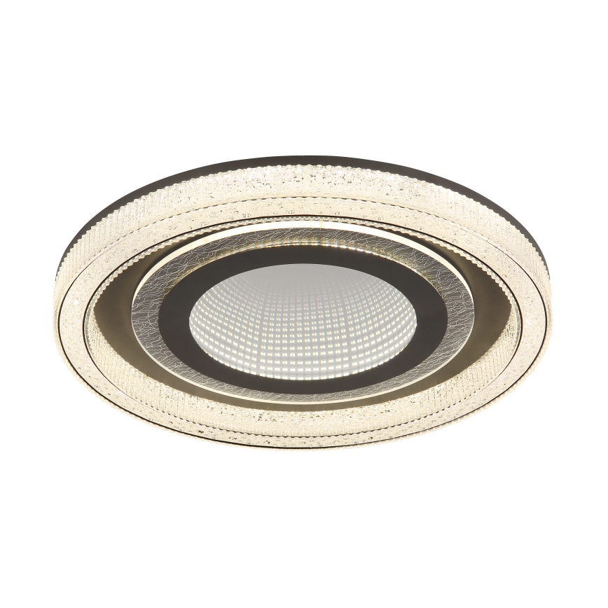 Globo - LED Prigušiva stropna svjetiljka LED/48W/230V 2700-6000K pr. 48 cm antracit + daljinski upravljač