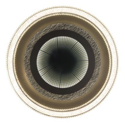 Globo - LED Prigušiva stropna svjetiljka LED/48W/230V 2700-6000K pr. 48 cm antracit + daljinski upravljač