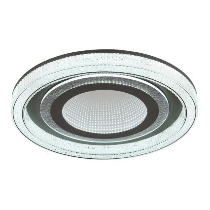 Globo - LED Prigušiva stropna svjetiljka LED/48W/230V 2700-6000K pr. 48 cm antracit + daljinski upravljač