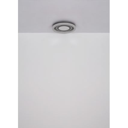 Globo - LED Prigušiva stropna svjetiljka LED/48W/230V 2700-6000K pr. 48 cm antracit + daljinski upravljač
