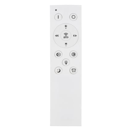 Globo - LED Prigušiva stropna svjetiljka LED/58W/230V 2700-6000K pr. 50 cm bijela + daljinski upravljač