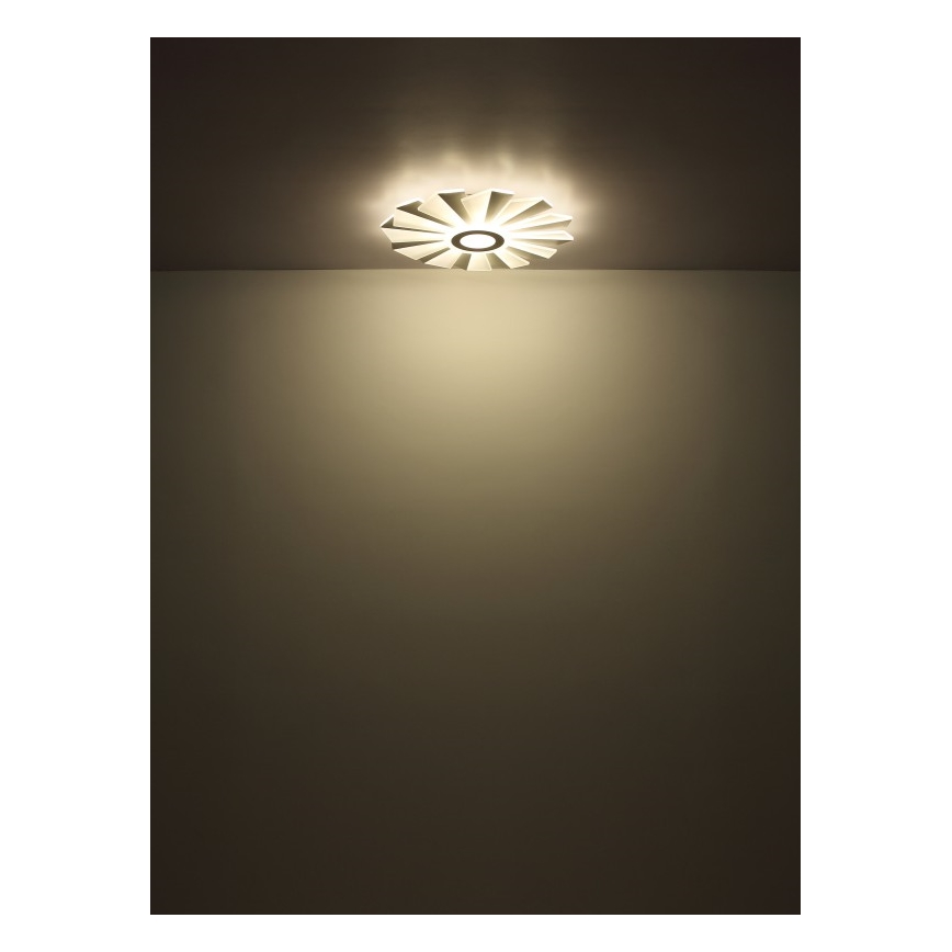 Globo - LED Prigušiva stropna svjetiljka LED/58W/230V 2700-6000K pr. 50 cm bijela + daljinski upravljač
