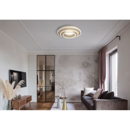 Globo - LED stropna svjetiljka LED/40W/230V 3000/4000/6000K promjer 51 cm bež