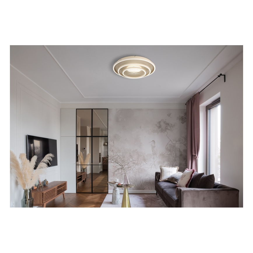 Globo - LED stropna svjetiljka LED/40W/230V 3000/4000/6000K promjer 51 cm bež